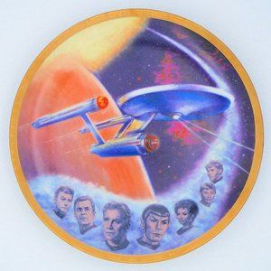 Vintage Star Trek The Original Series Plate